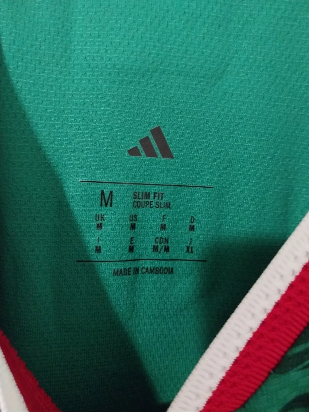 Adidas Climacool Authentic Mexico Edson Alvarez Kit Jersey Size Medium